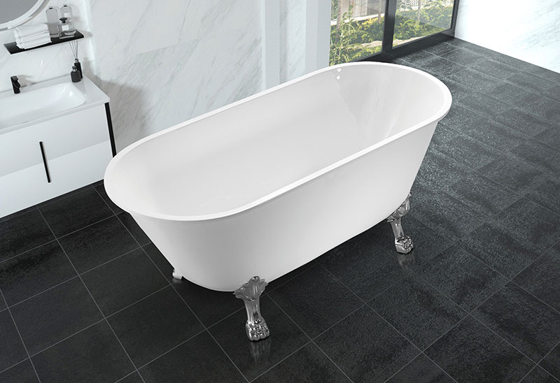 Bathtub Saorsheasaimh Aicrileach 63 orlach le Cosa