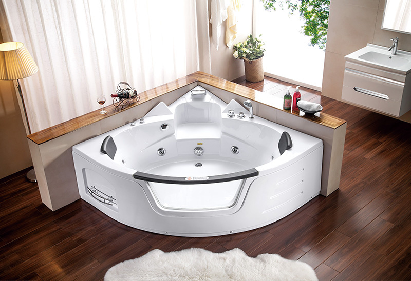 A050 157cm Seomra Folctha Cúinne Jacuzzi Guairneán Folctha Folctha