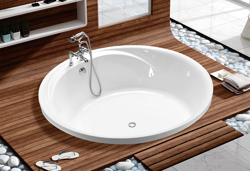 MV046K 145 160cm Babhta Bathtub Tógáil Isteach