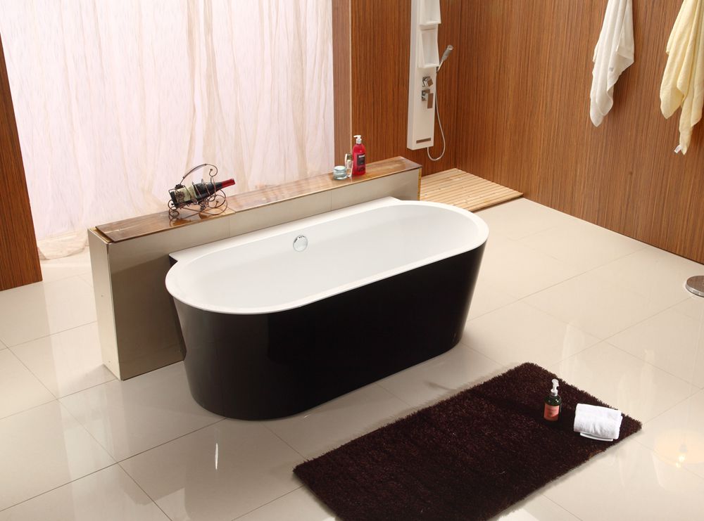 Conas boladh bathtub aicrileach a bhaint?